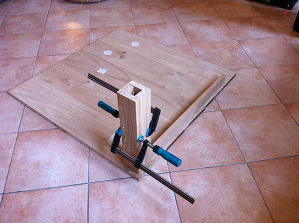 Travailler le bois table chêne