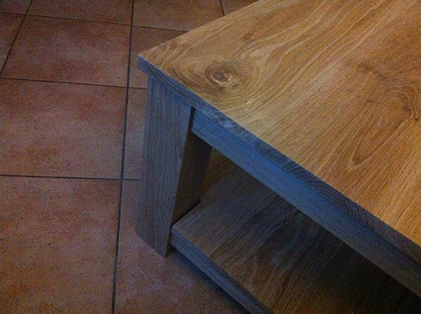 Travailler le bois table chêne