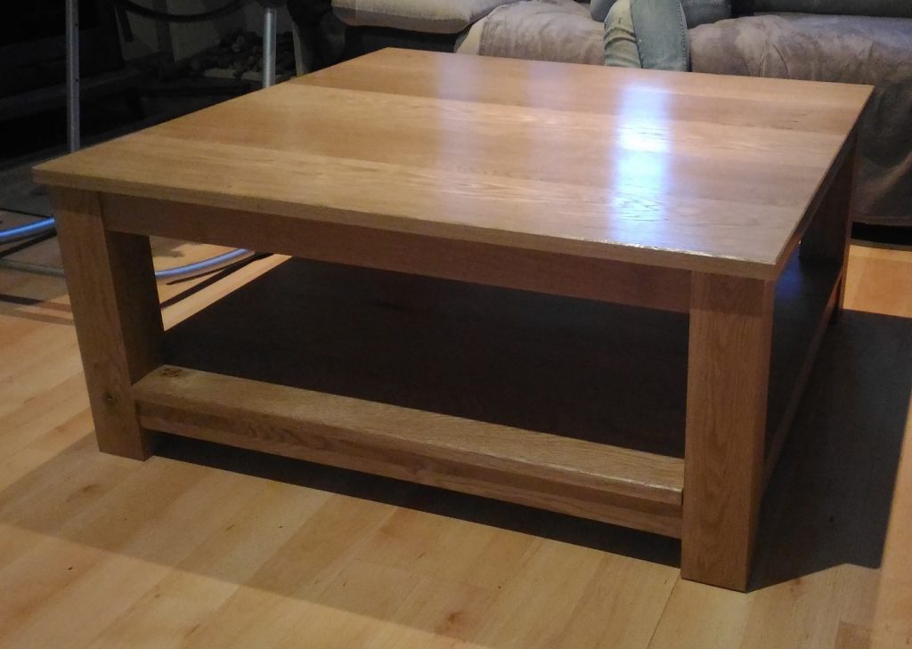 Table basse en bois DIY