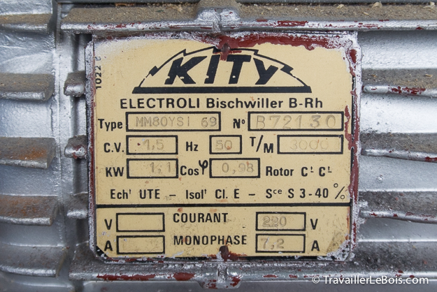 Raboteuse-dégauchisseuse Kity 635