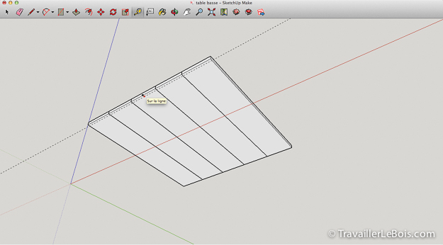 SketchUp Menuiserie Meuble