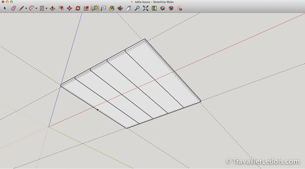 SketchUp Menuiserie Meuble