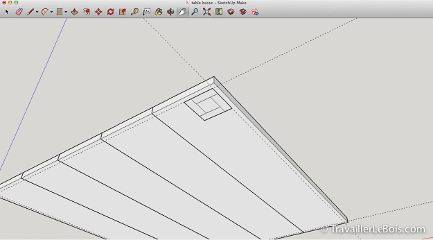 SketchUp Menuiserie Meuble