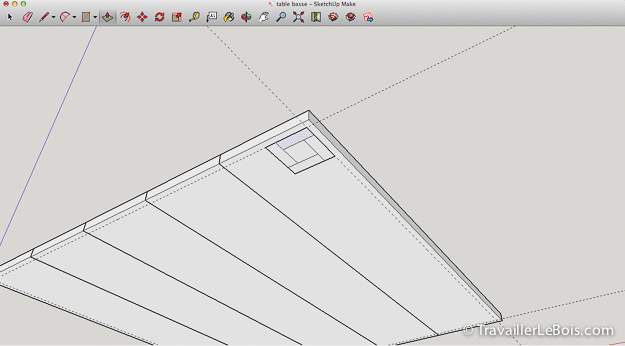 SketchUp Menuiserie Meuble