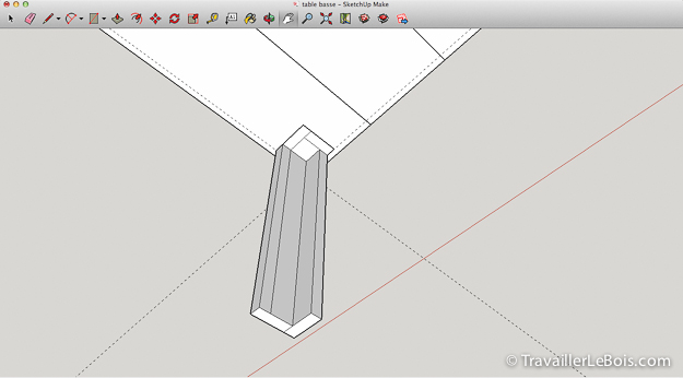 SketchUp Menuiserie Meuble