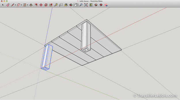 SketchUp Menuiserie Meuble