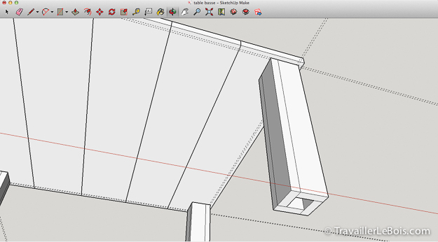 SketchUp Menuiserie Meuble