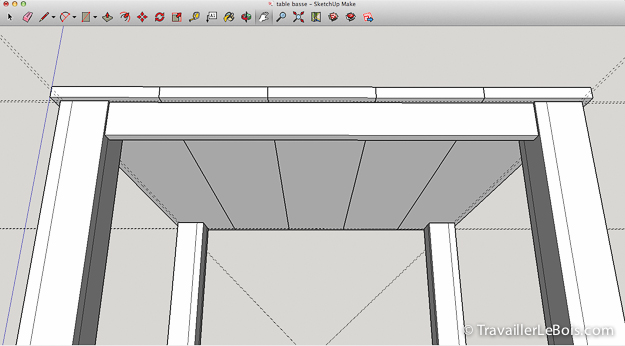 SketchUp Menuiserie Meuble