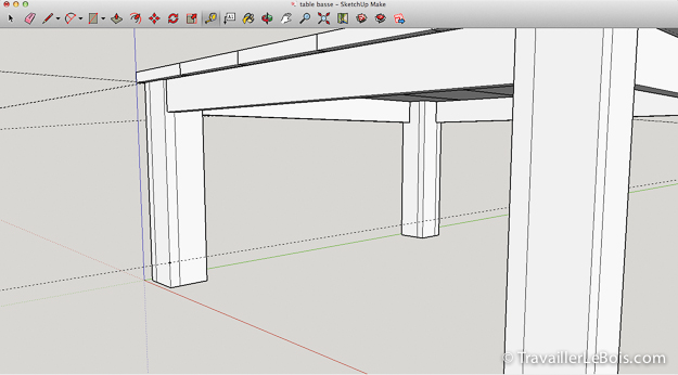 SketchUp Menuiserie Meuble