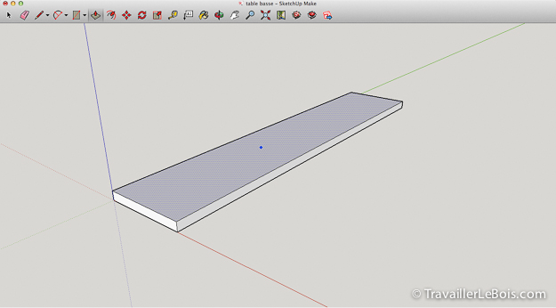 SketchUp Menuiserie Meuble