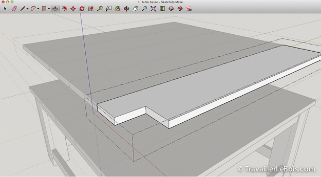 SketchUp Menuiserie Meuble