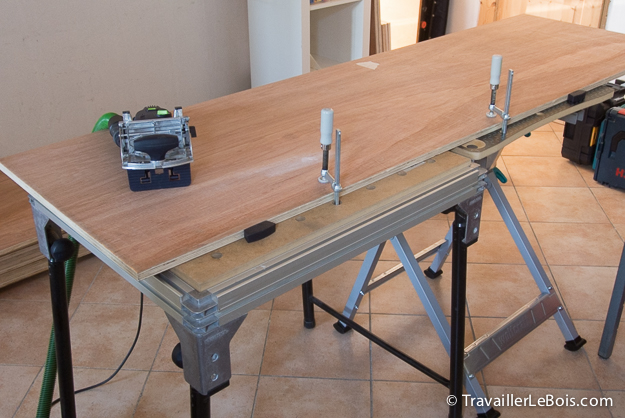 Fabrication d'un placard Festool Domino