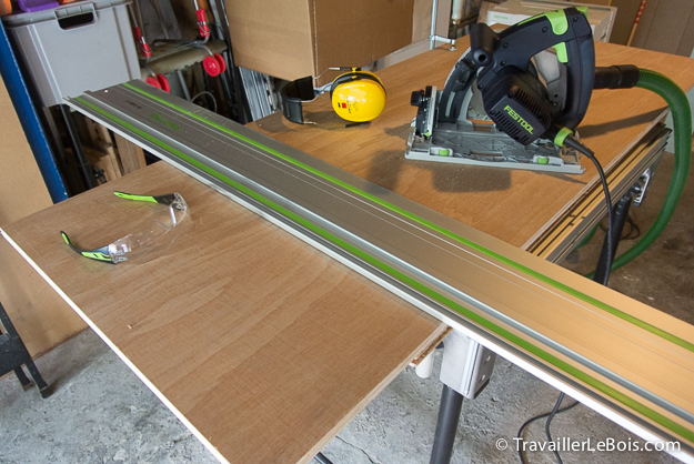 Festool TS55 et son rail de guidage