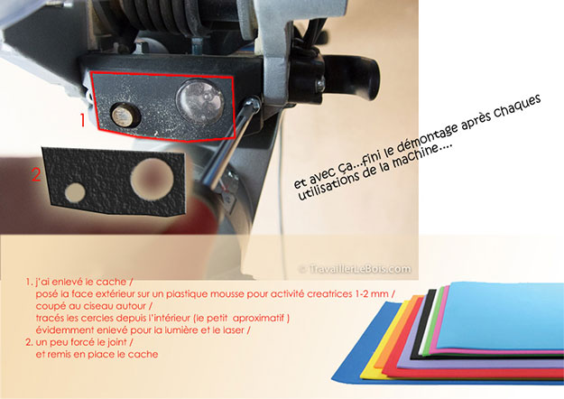 Astuce scie Metabo KGS 216 M