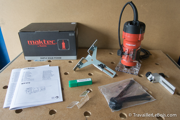 Affleureuse Maktec MT372 Makita