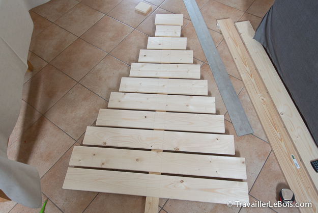 Fabriquer un sapin de Noël en bois