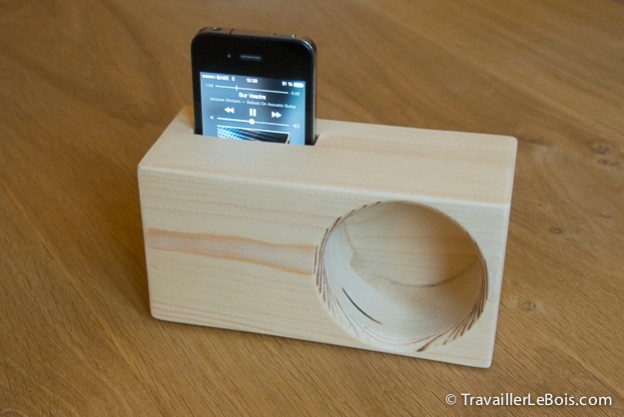 Un amplificateur de son pour smartphone