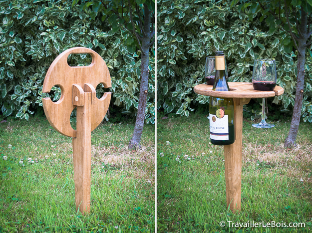 Table pliante pour apéro pique-nique