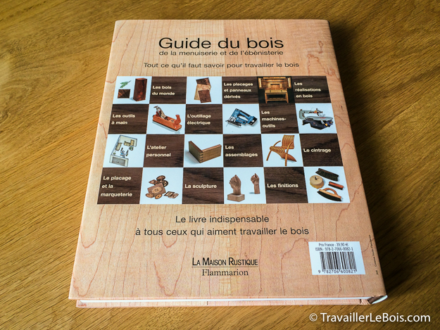 Livre sur le travail du bois : Guide du bois, de la menuiserie et de l'ébenisterie