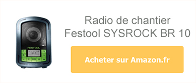 Radio de chantier Festool SYSROCK BR 10