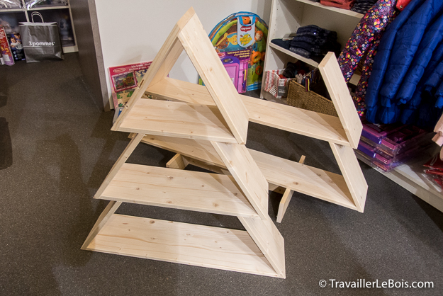 Sapin de Noël en bois