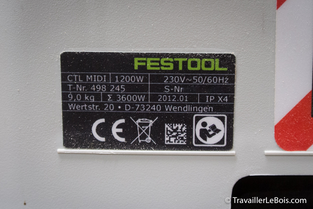 Aspirateur Festool CTL MIDI