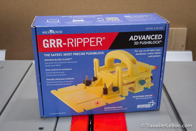 Poussoir de sécurité Micro Jig GRR-RIPPER