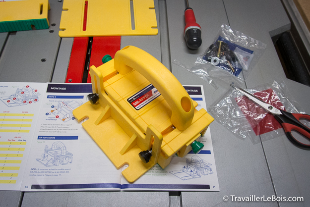 Poussoir de sécurité Micro Jig GRR-RIPPER