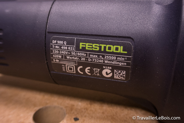 Fraiseuse Festool Domino DF 500