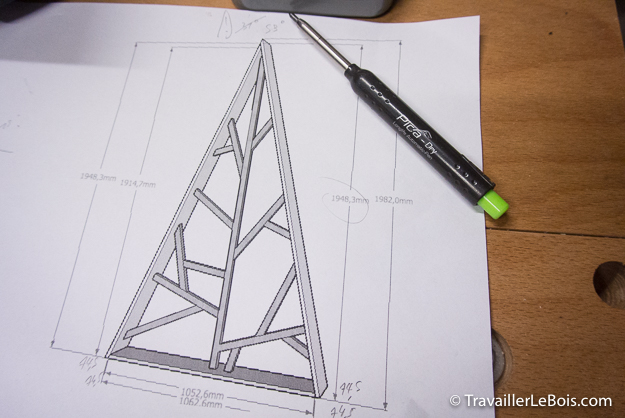 Concevoir un sapin avec Sketchup