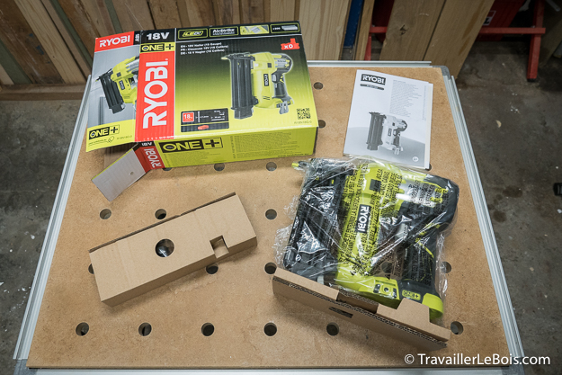 Ryobi - Cloueur sans fil 18V 10 à 38 mm de long (sans batterie ni chargeur)  - R18S18G-0