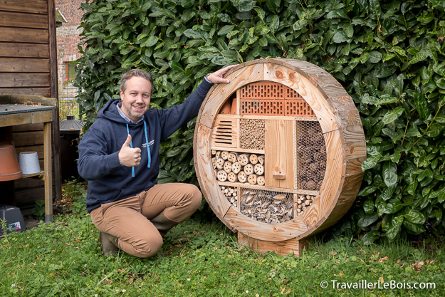 Fabriquer un hôtel à insectes